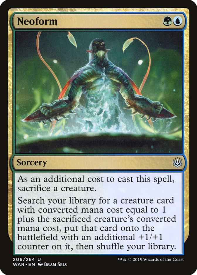 Neoform [War of the Spark] Magic: The Gathering