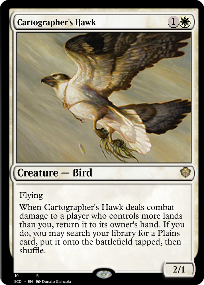 Cartographer's Hawk [Starter Commander Decks] Magic: The Gathering