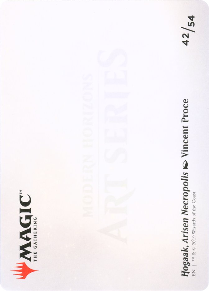 Hogaak, Arisen Necropolis // Hogaak, Arisen Necropolis [Modern Horizons Art Series] Magic: The Gathering