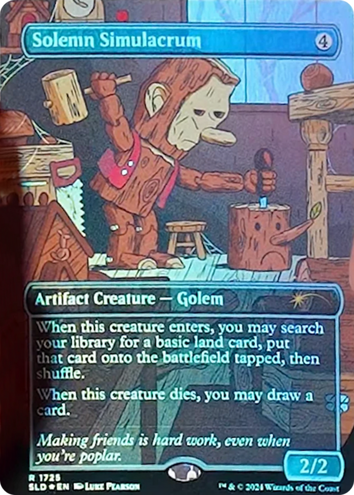 Solemn Simulacrum (1725) [Secret Lair Drop Series] Magic: The Gathering