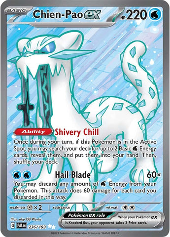 Chien-Pao ex (236/193) [Scarlet & Violet: Paldea Evolved] Pokémon