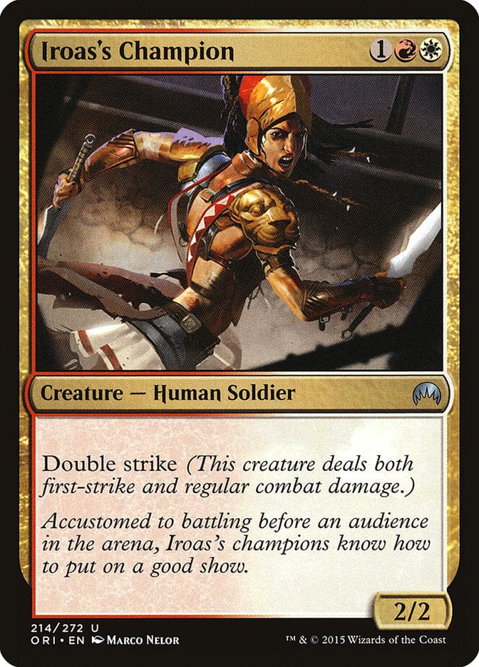 Iroas's Champion [Magic Origins] Magic: The Gathering