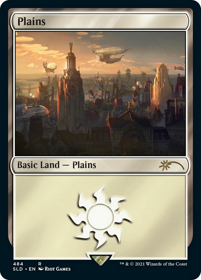 Plains (484) [Secret Lair Drop Series] Magic: The Gathering
