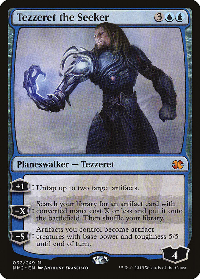 Tezzeret the Seeker [Modern Masters 2015] Magic: The Gathering