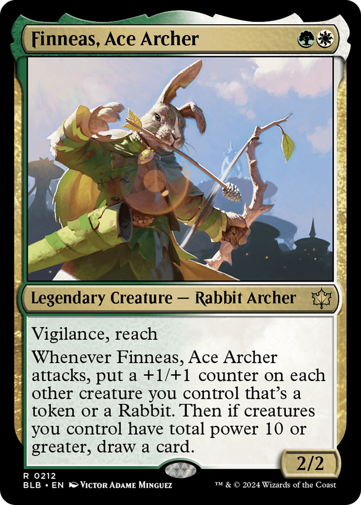 Finneas, Ace Archer [Bloomburrow] Magic: The Gathering