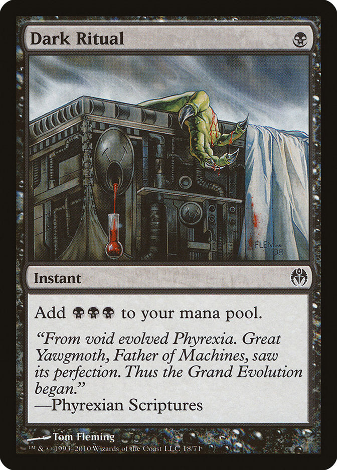 Dark Ritual [Duel Decks: Phyrexia vs. the Coalition] Magic: The Gathering