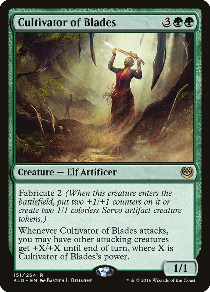 Cultivator of Blades [Kaladesh] Magic: The Gathering