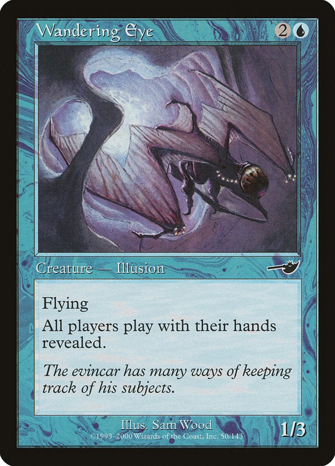 Wandering Eye [Nemesis] Magic: The Gathering