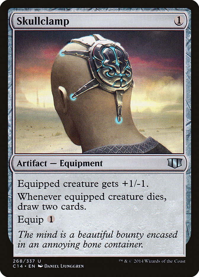 Skullclamp [Commander 2014] Magic: The Gathering