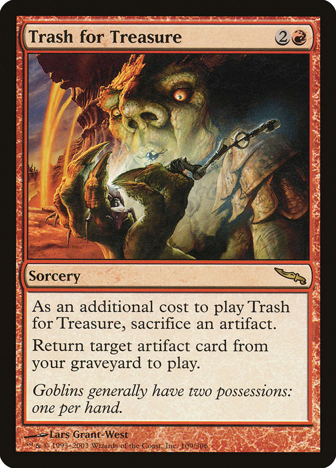 Trash for Treasure [Mirrodin] Magic: The Gathering