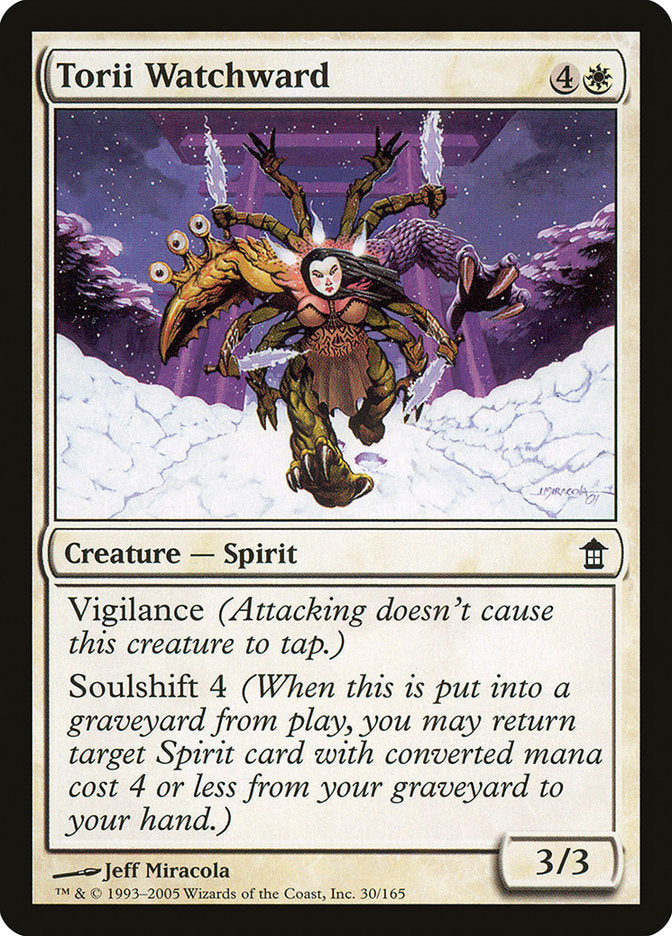 Torii Watchward [Saviors of Kamigawa] Magic: The Gathering
