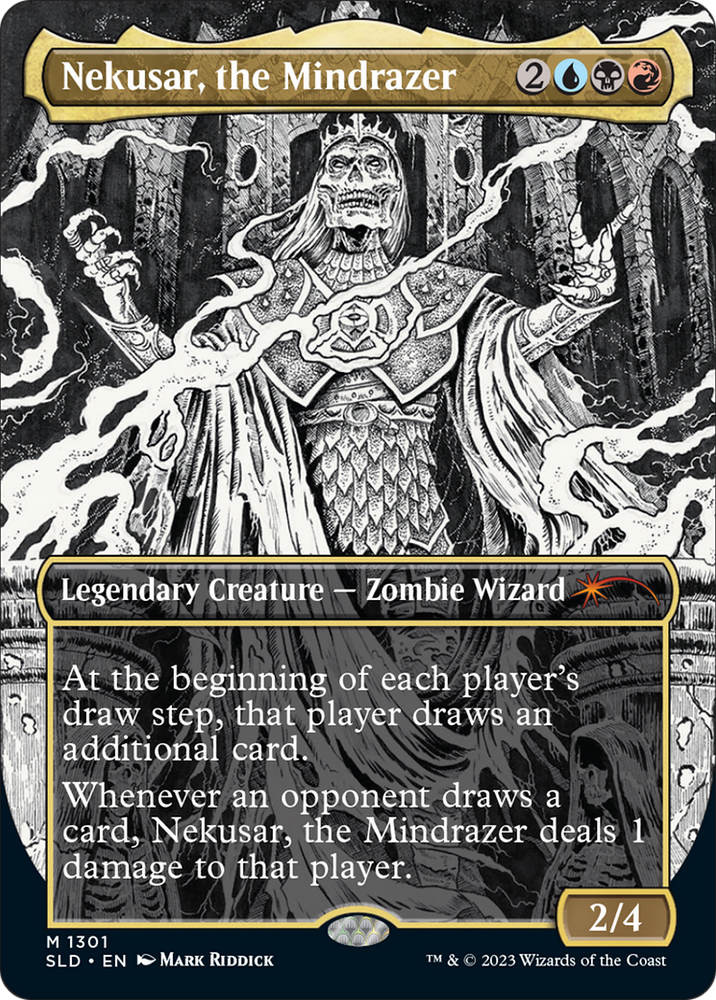 Nekusar, the Mindrazer [Secret Lair Drop Series] Magic: The Gathering