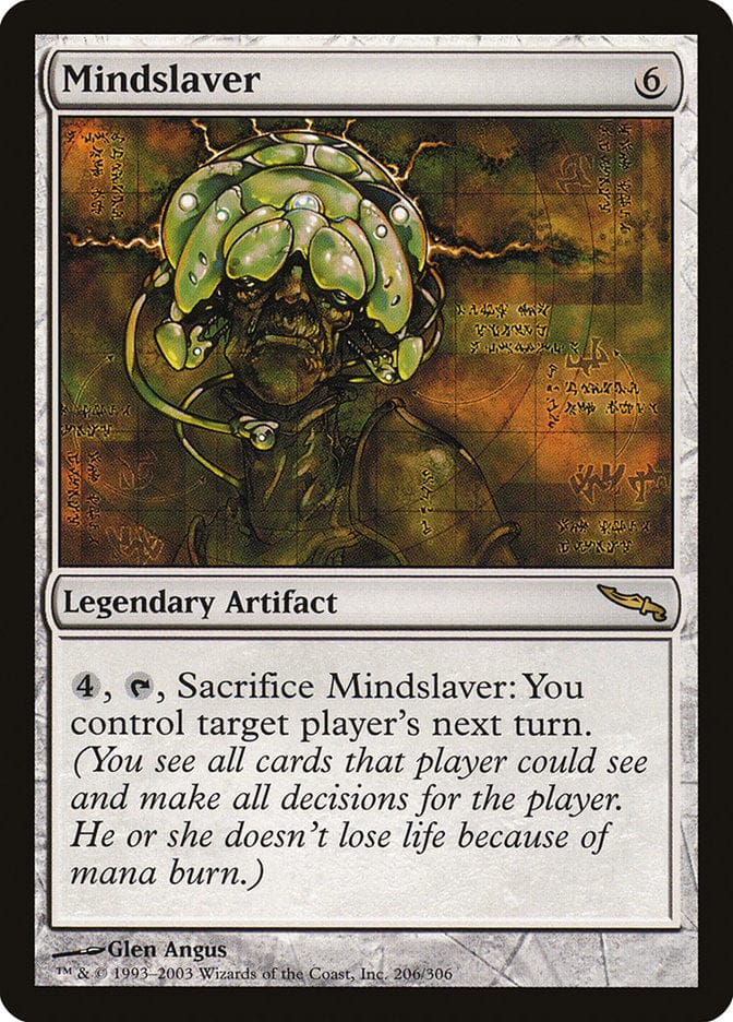 Mindslaver [Mirrodin] Magic: The Gathering