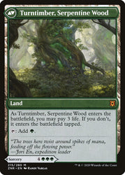 Turntimber Symbiosis // Turntimber, Serpentine Wood [Zendikar Rising] Magic: The Gathering