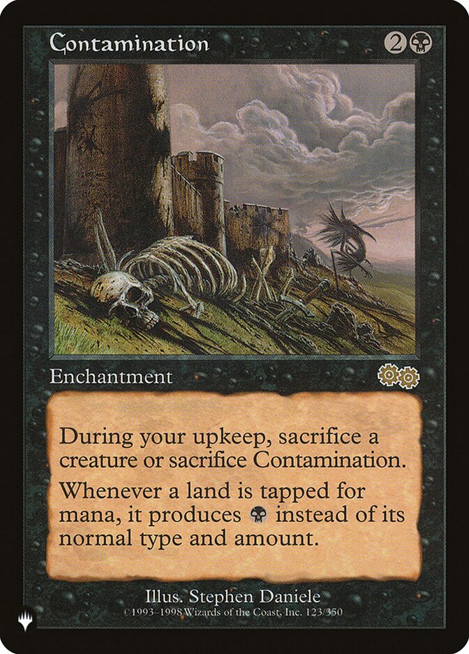 Contamination [The List] Magic: The Gathering