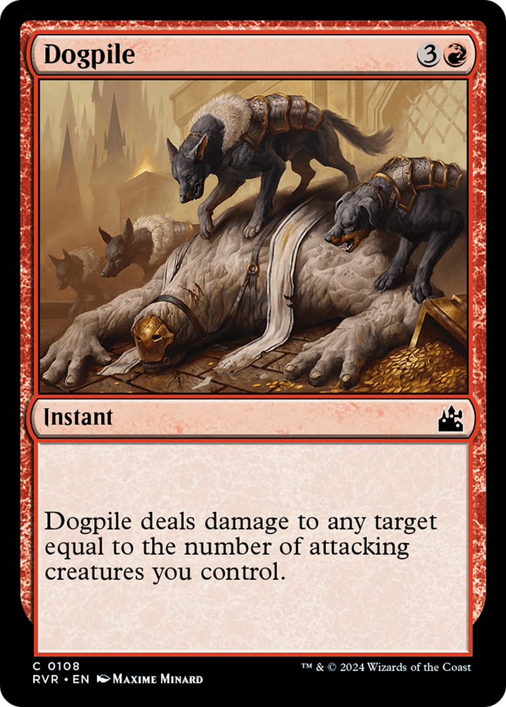 Dogpile [Ravnica Remastered] Magic: The Gathering