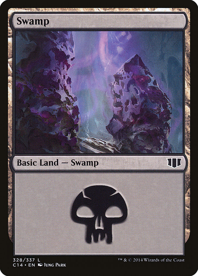 Swamp (328) [Commander 2014] Magic: The Gathering