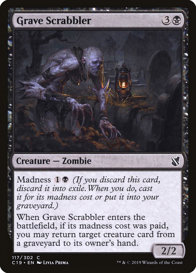 Grave Scrabbler [Commander 2019] Magic: The Gathering