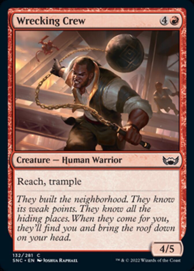 Wrecking Crew [Streets of New Capenna] Magic: The Gathering