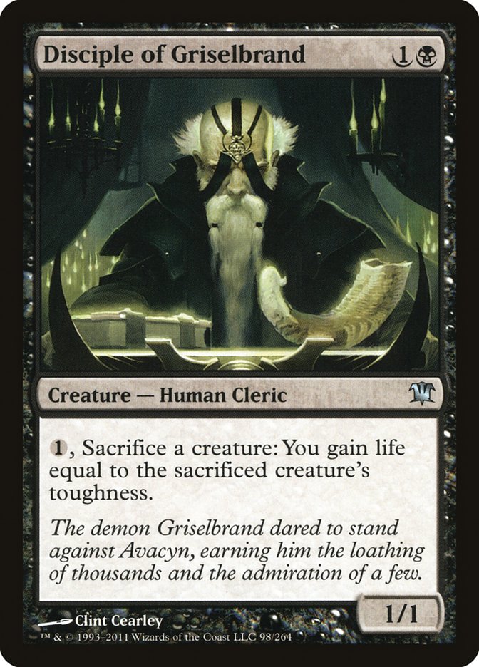 Disciple of Griselbrand [Innistrad] Magic: The Gathering
