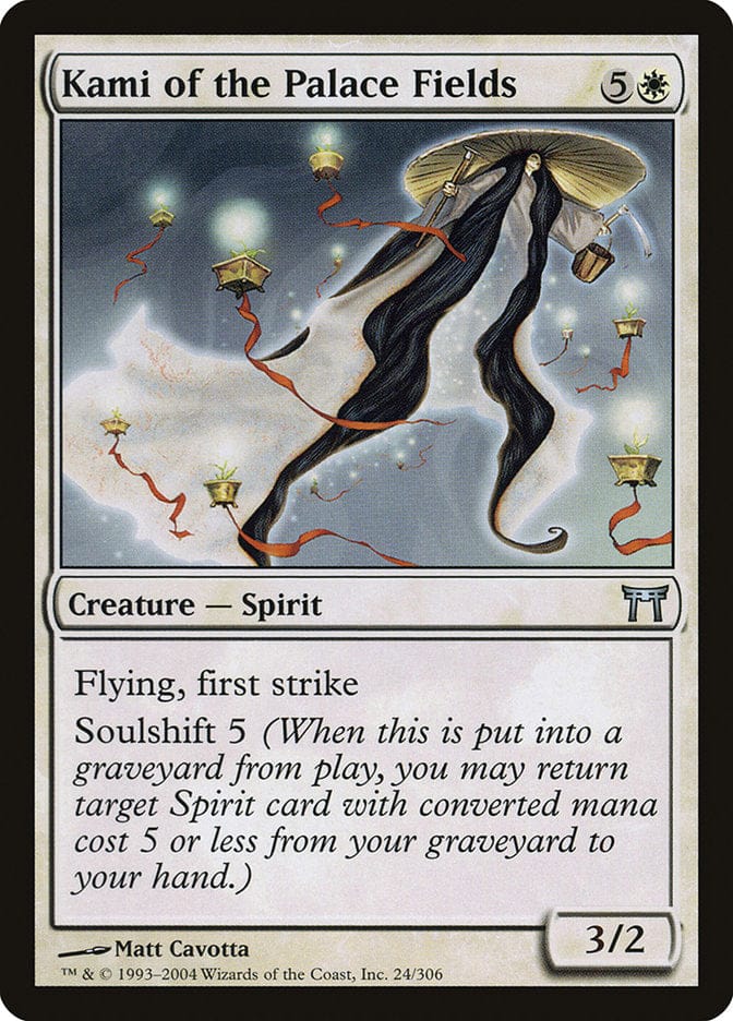 Kami of the Palace Fields [Champions of Kamigawa] Magic: The Gathering