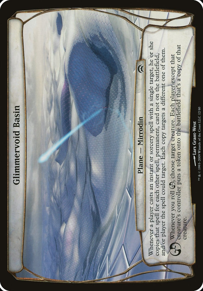 Glimmervoid Basin (Planes) [Planechase Planes] Magic: The Gathering
