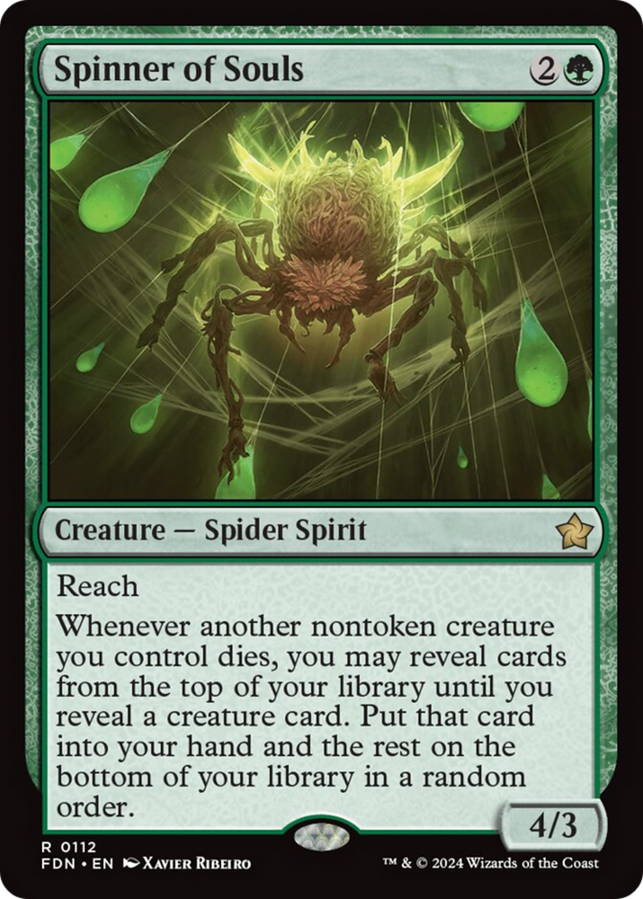 Spinner of Souls [Foundations] Magic: The Gathering