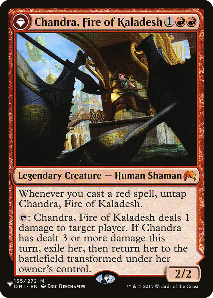 Chandra, Fire of Kaladesh // Chandra, Roaring Flame [Secret Lair: From Cute to Brute] Magic: The Gathering