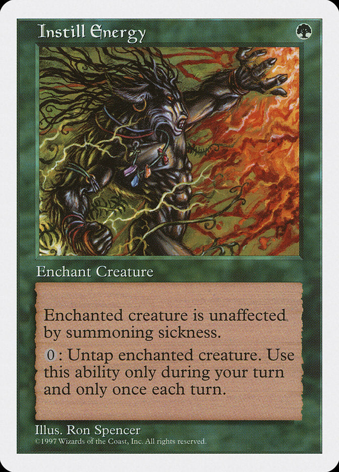 Instill Energy [Fifth Edition] Magic: The Gathering