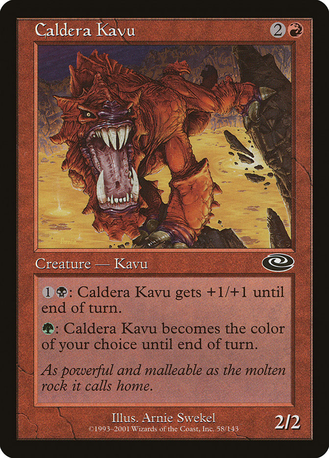 Caldera Kavu [Planeshift] Magic: The Gathering