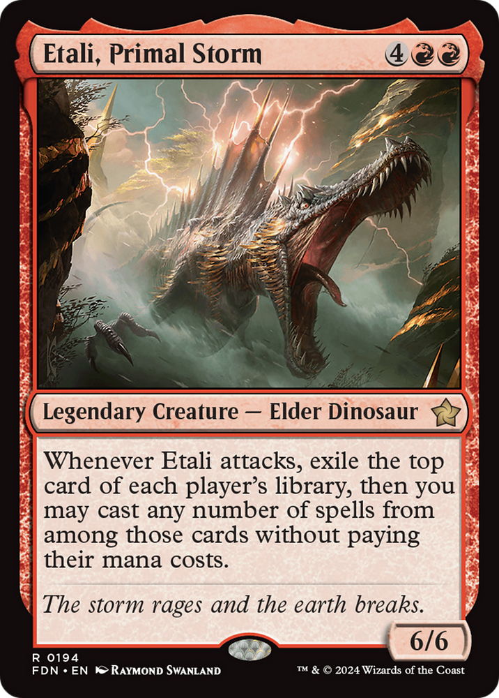 Etali, Primal Storm [Foundations] Magic: The Gathering