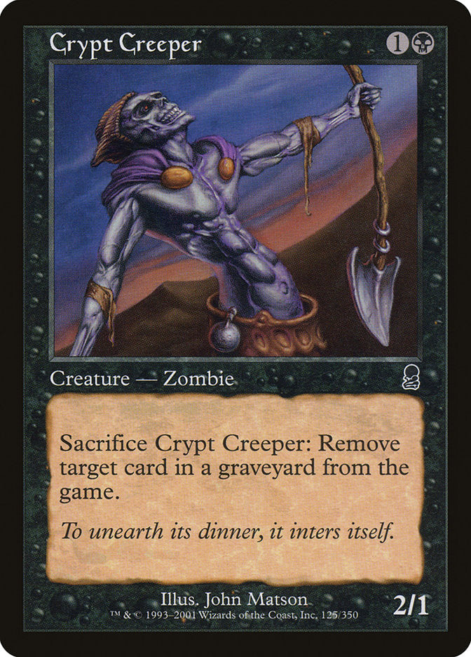 Crypt Creeper [Odyssey] Magic: The Gathering