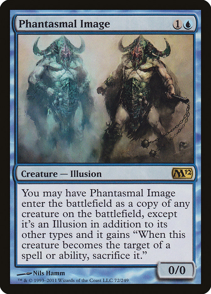Phantasmal Image [Magic 2012] Magic: The Gathering