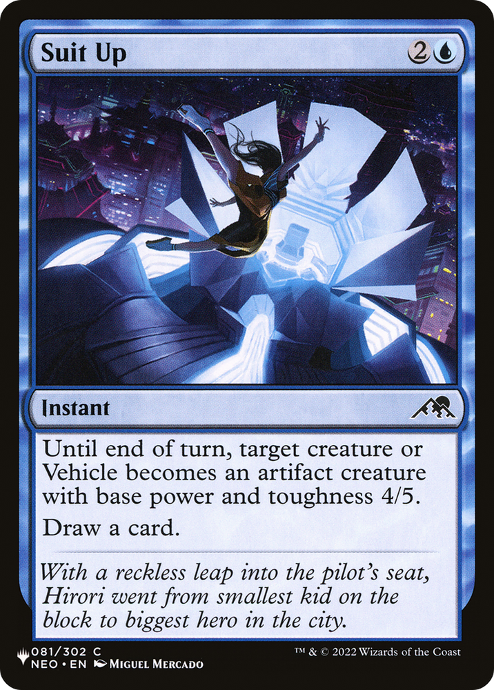 Suit Up [The List] Magic: The Gathering