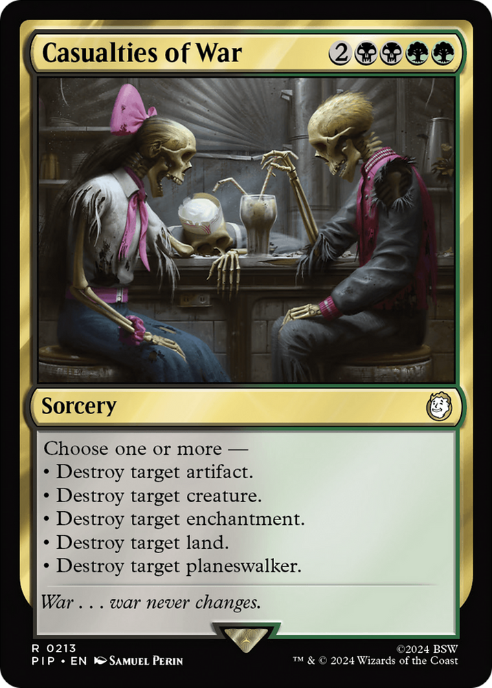 Casualties of War [Fallout] Magic: The Gathering