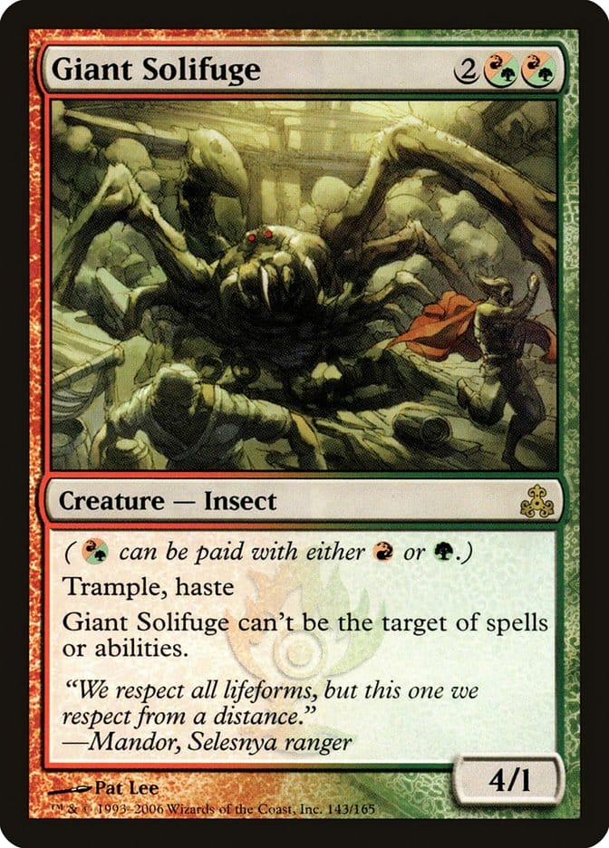 Giant Solifuge [Guildpact] Magic: The Gathering