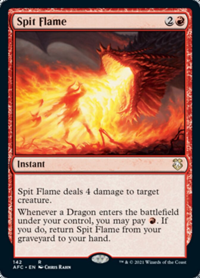 Spit Flame [Dungeons & Dragons: Adventures in the Forgotten Realms Commander] Magic: The Gathering