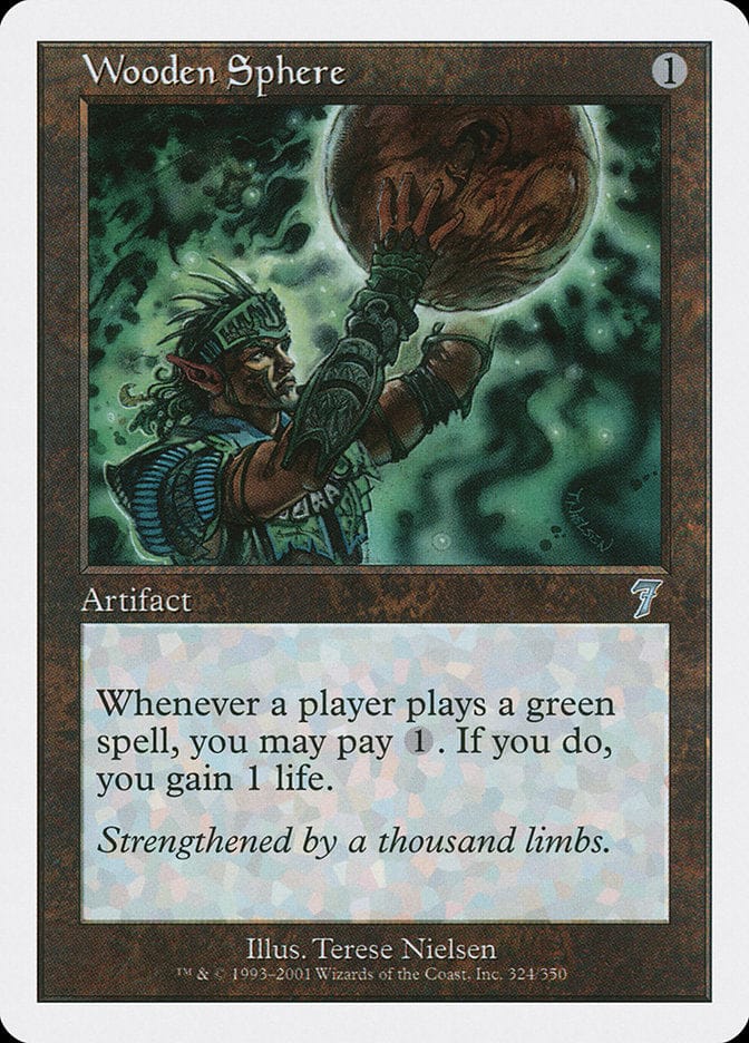 Wooden Sphere [Seventh Edition] Magic: The Gathering