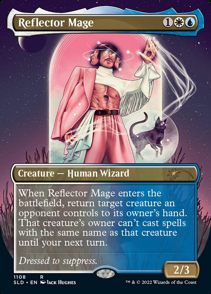 Reflector Mage (Borderless) [Secret Lair Drop Series] Magic: The Gathering