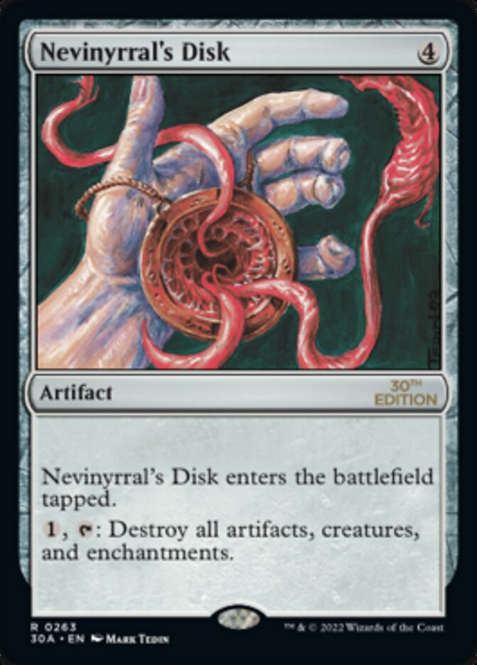 Nevinyrral's Disk [30th Anniversary Edition] Magic: The Gathering