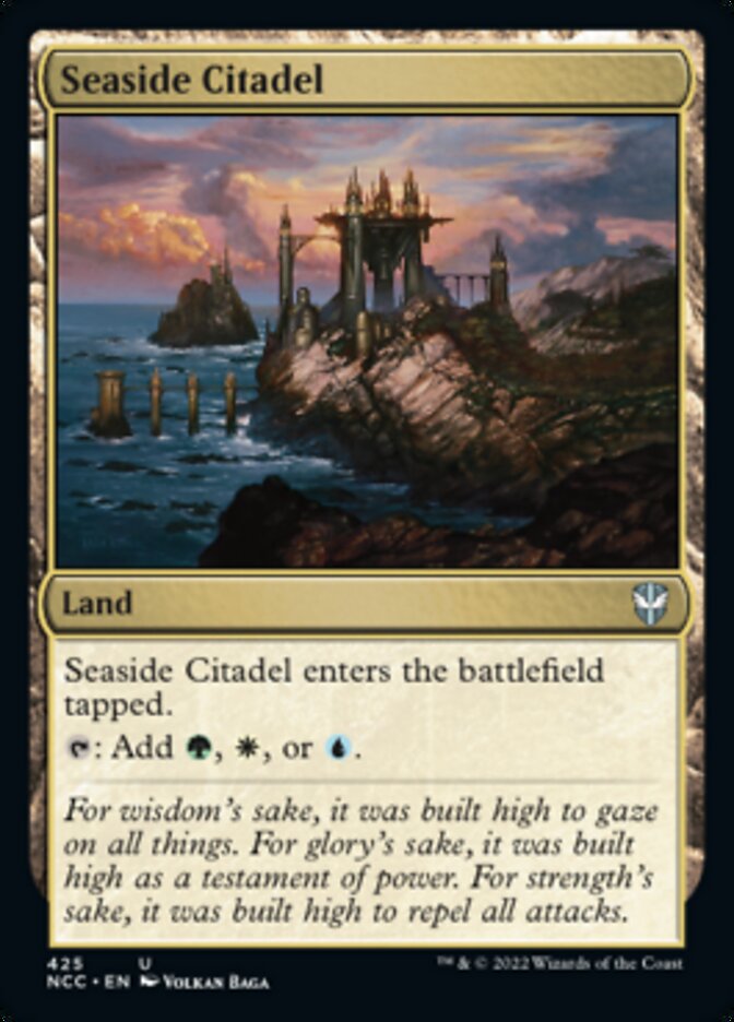 Seaside Citadel [Streets of New Capenna Commander] Magic: The Gathering