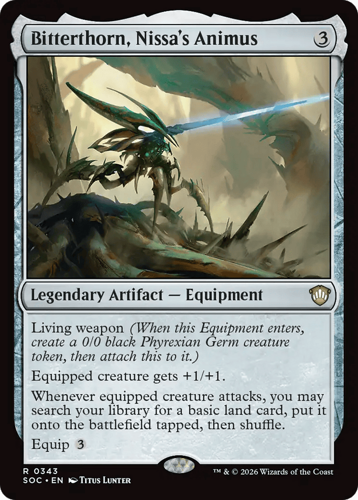 Bitterthorn, Nissa's Animus [Secrets of Strixhaven Commander]