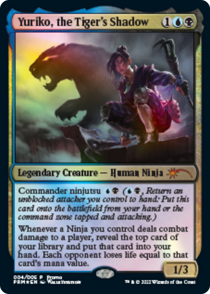 Yuriko, the Tiger's Shadow [Year of the Tiger 2022] Magic: The Gathering