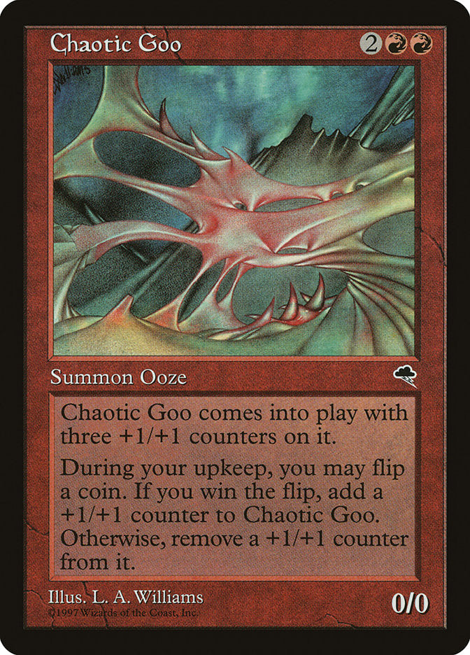 Chaotic Goo [Tempest] Magic: The Gathering