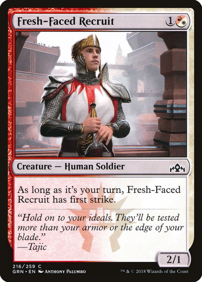 Fresh-Faced Recruit [Guilds of Ravnica] Magic: The Gathering