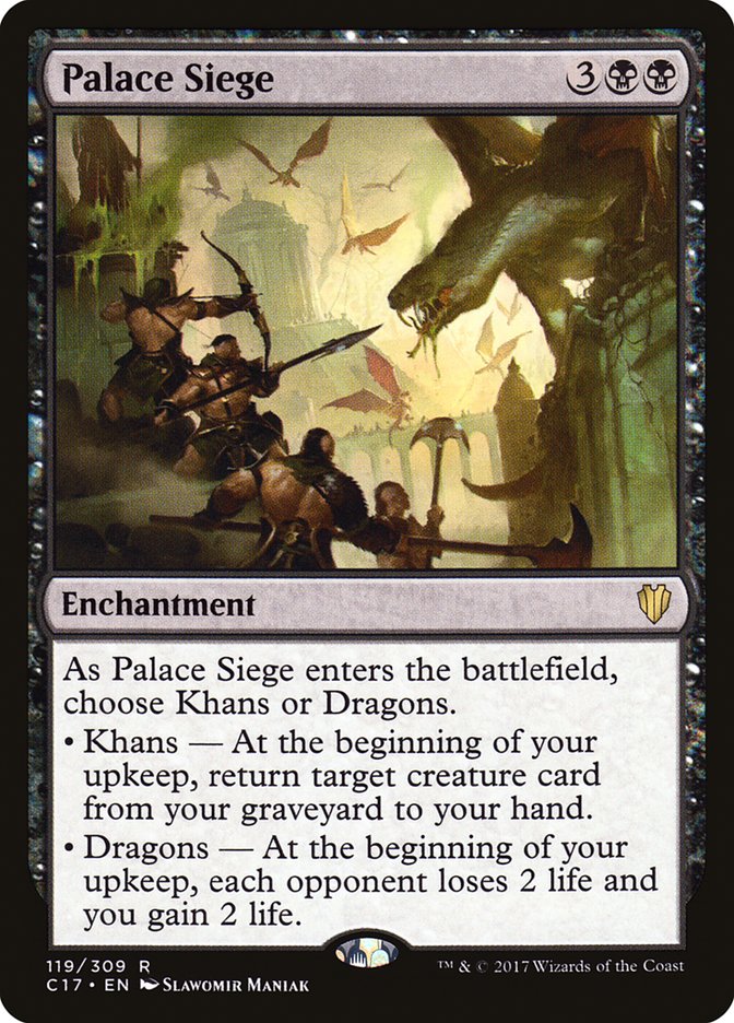 Palace Siege [Commander 2017] Magic: The Gathering