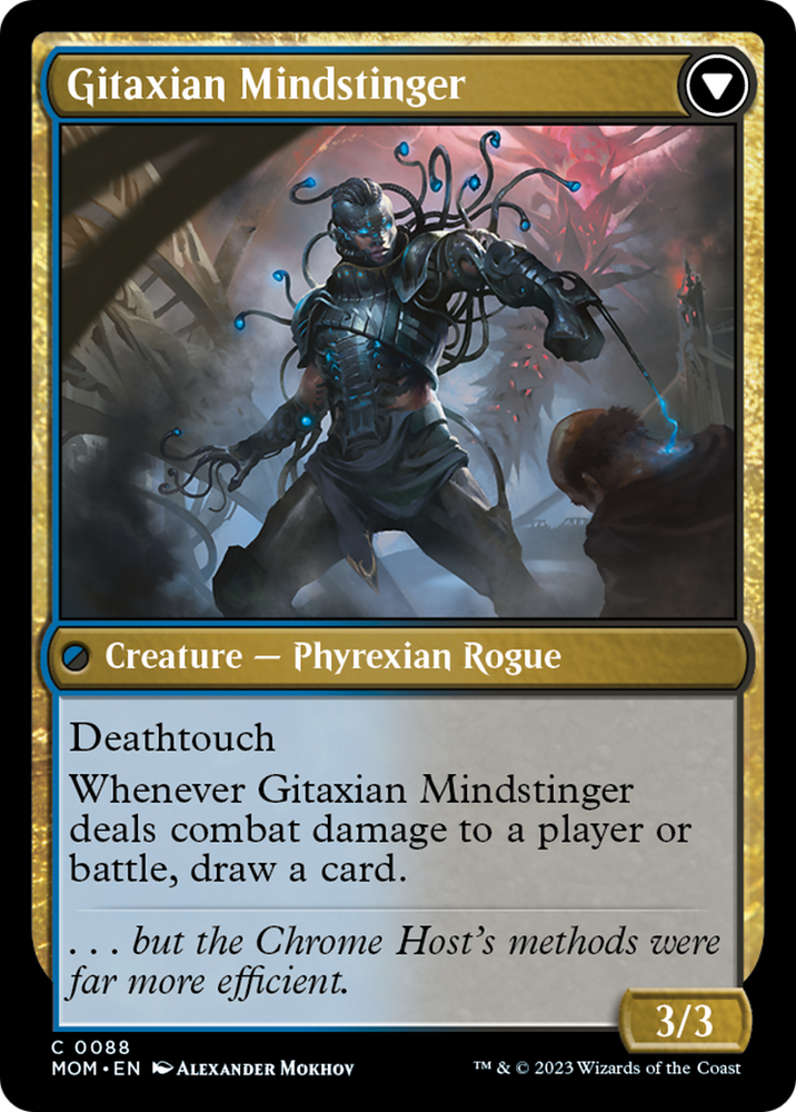 Aetherblade Agent // Gitaxian Mindstinger [March of the Machine] Magic: The Gathering