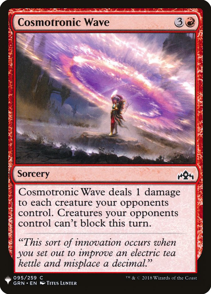 Cosmotronic Wave [Mystery Booster] Magic: The Gathering