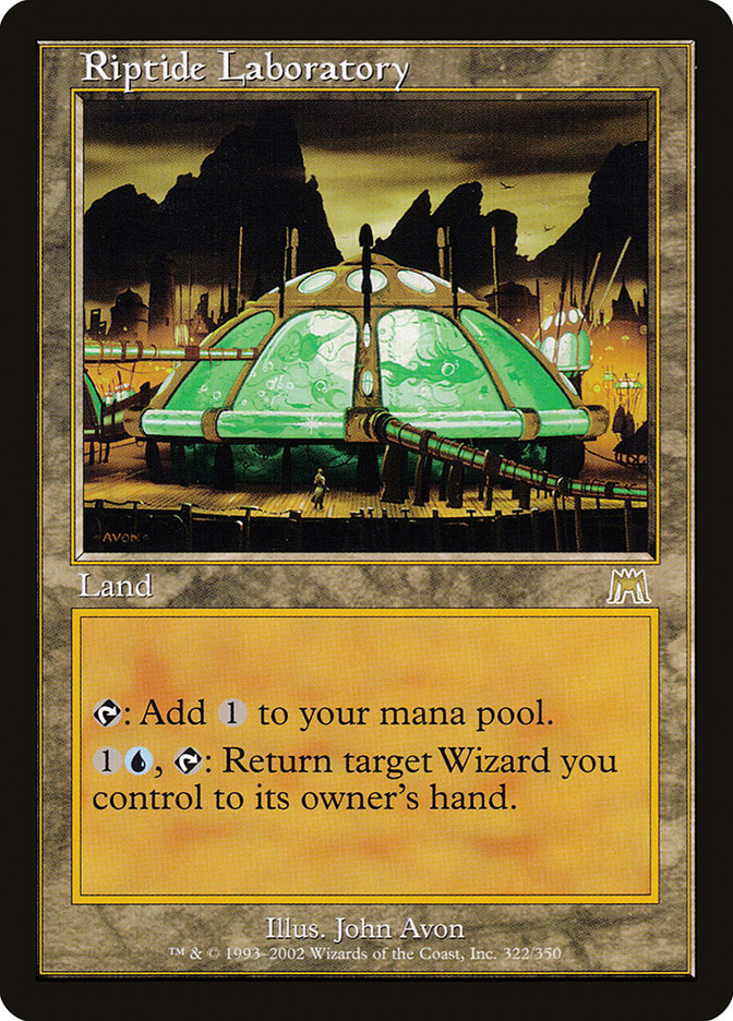 Riptide Laboratory [Onslaught] Magic: The Gathering