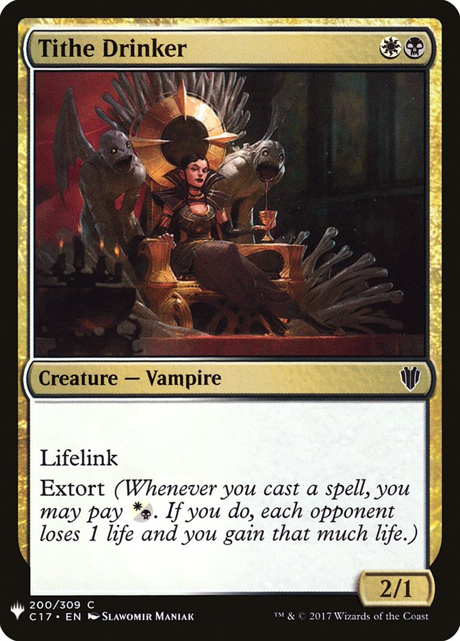 Tithe Drinker [Mystery Booster] Magic: The Gathering